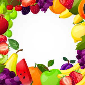 rimas de frutas